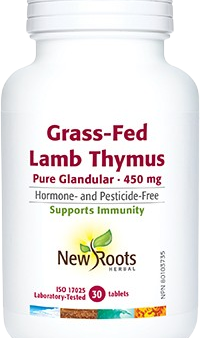 New Roots Herbal - Grass-Fed Lamb Thymus, 30 Tablets on Sale