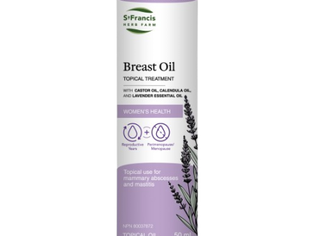 St. Francis - Breast Oil, 50 mL For Sale