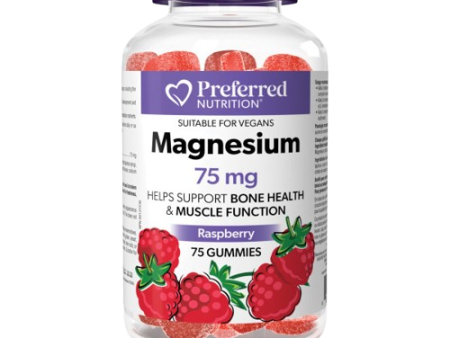 Preferred Nutrition - Magnesium 75 mg, 75 Gummies Discount