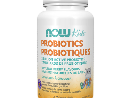 NOW - Kids Probiotic 2 Billion, 60 Count For Cheap