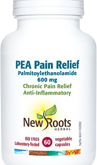 New Roots Herbal - PEA Pain Relief, 60 Capsules Online Hot Sale