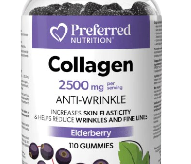 Preferred Nutrition - Collagen 2500 mg, 110 Gummies Fashion