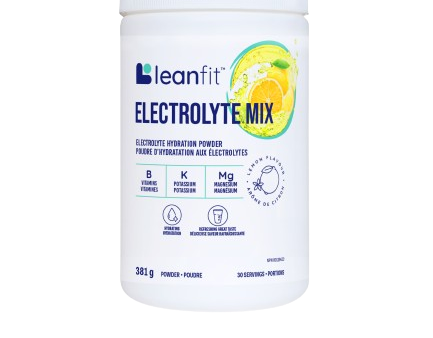 LeanFit - Electrolyte Mix - Lemon, 381 g Online Sale