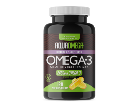 AquaOmega - Plant-Based Omega-3, 120SG on Sale