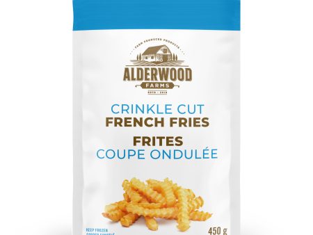 Alderwood - French Fries - Crinkle Cut, 450 g Online now