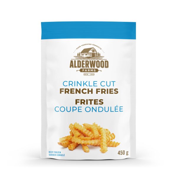 Alderwood - French Fries - Crinkle Cut, 450 g Online now