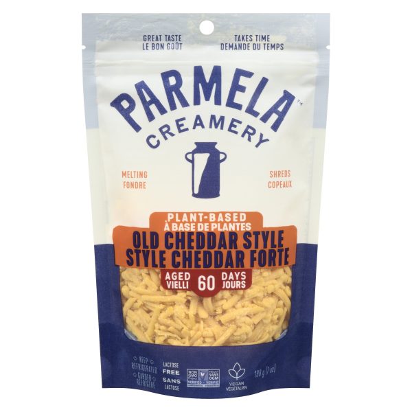 Parmela Creamery - Shredded Cheddar Style, 198 g Cheap