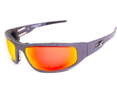 “Bagger” Gunmetal Prescription Biker Glasses (Diamond) on Sale