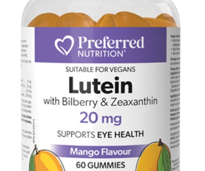 Preferred Nutrition - Lutein with Bilberry & Zeaxanthin 20 mg, 60 Gummies Supply