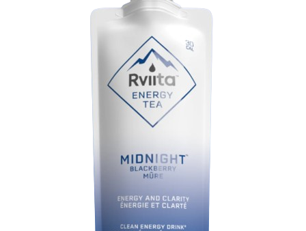 Rviita Energy Tea - Midnight Blackberry Energy Tea, 355 mL Online now