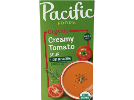 Pacific Foods - Organic Light Sodium Creamy Tomato Soup, 1 L For Cheap