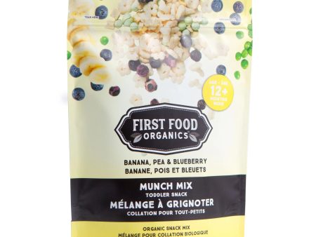 First Food Organics - Munch Mix - Banana Pea & Blueberry, 42 g Online