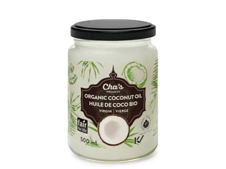 Cha s Organics - Virgin Coconut Oil, 500 mL Online