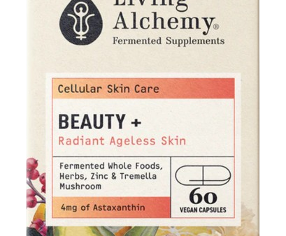 Living Alchemy - Beauty+ - Cellular Skin Care, 60 Vcaps For Cheap