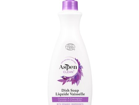 AspenClean - Dish Soap Lavender & Lemongrass, 530 mL Online Hot Sale