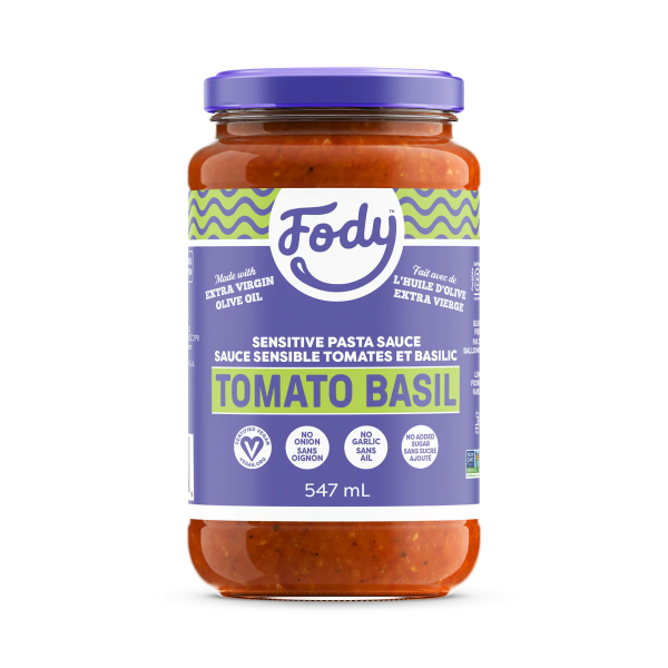 Fody Food Co - Premium Tomato Basil Sauce, 547 mL Supply