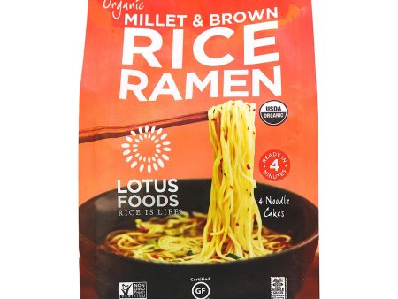 Lotus Rice - Millet & brown Rice Ramen, 283 g Hot on Sale