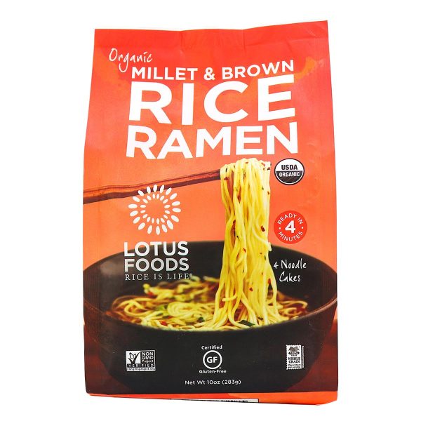 Lotus Rice - Millet & brown Rice Ramen, 283 g Hot on Sale