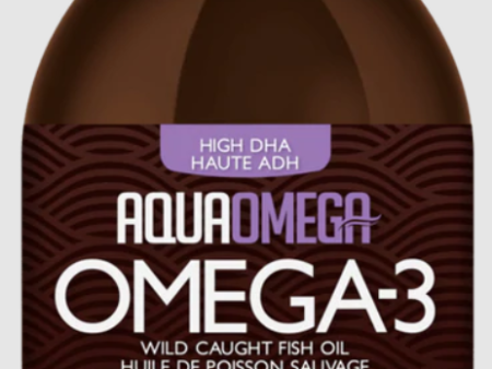 AquaOmega - High DHA Omega-3 - Lemon, 450ML For Cheap