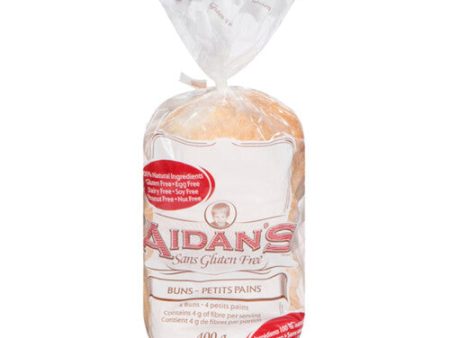 Aiden s Gluten Free - Gf White Buns, 400 g Supply