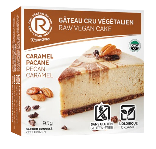 Rawesome - Caramel Bio - Raw Vegan Gluten Free Cake, 95 g For Sale