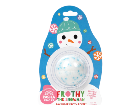 Pacha Soap - Froth Bomb - Frothy The Snowman, 85 g Cheap