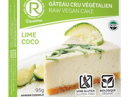 Rawesome - Lime Coco - Raw Vegan Gluten Free Cake, 95 g Fashion