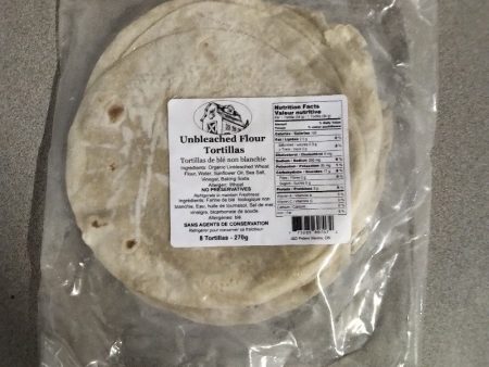 J&D Peters - Unbleached Flour Tortillas - Small, 204 g Hot on Sale