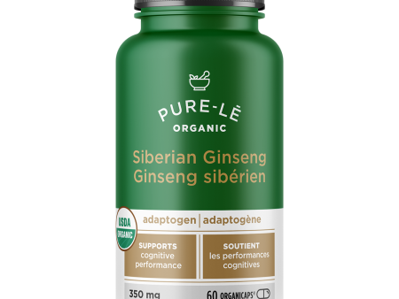 Pure-le Natural - Organic Siberian Ginseng, 60 Caps Online Sale