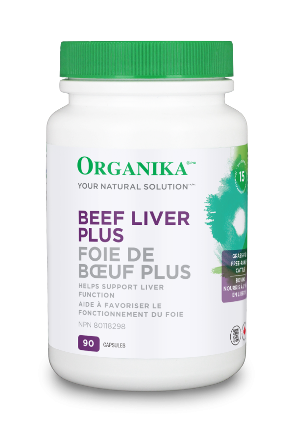 Organika - Beef Liver Plus, 90 Capsules Supply