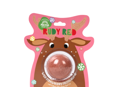 Pacha Soap - Froth Bomb - Rudy Red, 85 g For Cheap