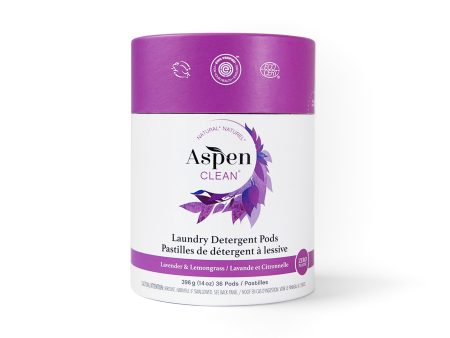 AspenClean - Laundry Soap Pods Lavender &Lemongrass, 396 g on Sale