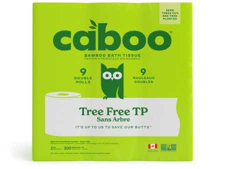 Caboo - Bamboo Bathroom Tissue, 9 Pk Cheap