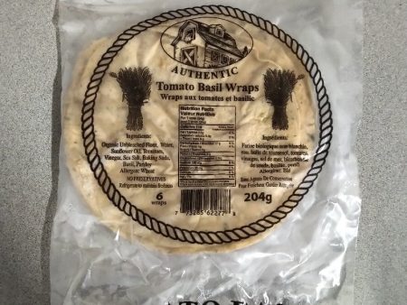 J&D Peters - Tomato Basil Tortillas - Small, 204 g Sale