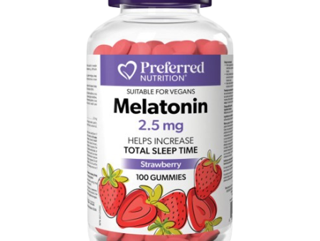 Preferred Nutrition - Melatonin 2.5 mg, 100 Gummies For Cheap