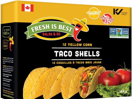 Fresh Is Best - Yellow Taco Shells, 144 g Sale