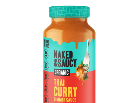 Naked and Saucy - Red Thai Curry, 350 g Supply