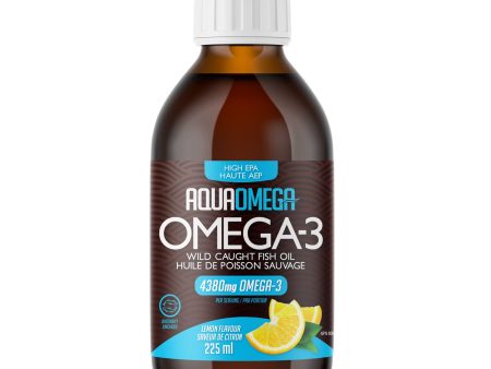 AquaOmega - High EPA Omega-3, Lemon Flavour, 225ml Discount