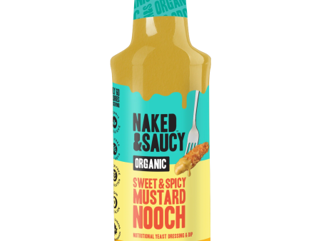 Naked and Saucy - Nooch - Sweet & Spicy Mustard, 250 mL Online Hot Sale