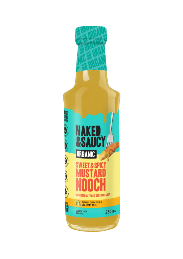 Naked and Saucy - Nooch - Sweet & Spicy Mustard, 250 mL Online Hot Sale