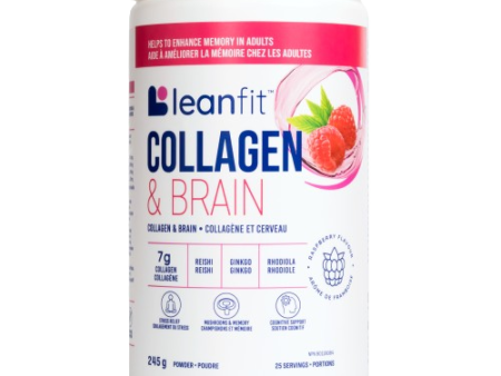 LeanFit - Collagen & Brain - Raspberry, 245 g For Discount