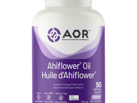 AOR - Ahiflower Oil, 90 Sotfgels For Discount