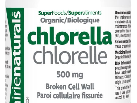 Prairie Naturals - Organic Chlorella Tablets, 180 Tabs Online Sale