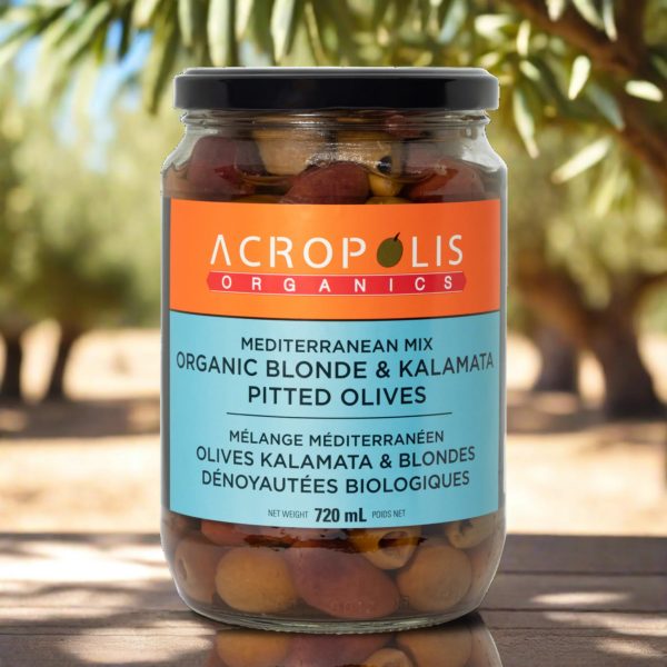 Acropolis Organics - Medi Mix Pitted Olives, 720 mL Discount