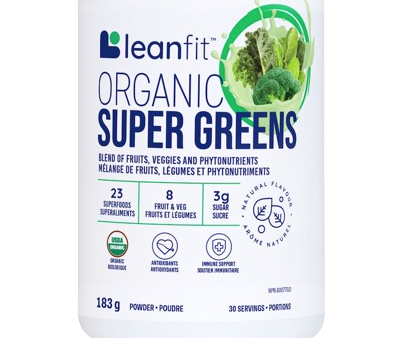 LeanFit - Super Greens, 171 g For Cheap