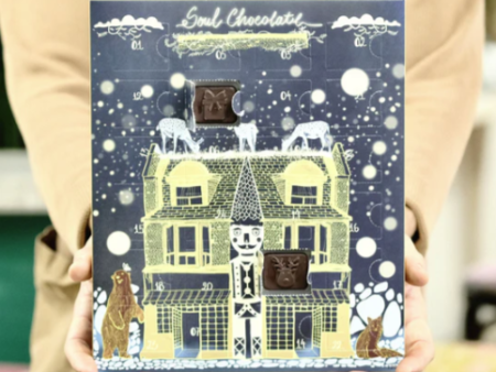 Soul Chocolate - Dark Chocolate Advent Calendar, 120 g Online now