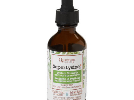 Quantum Nutrition Inc. - Superlysine + Liquid Extract, 60 mL For Sale