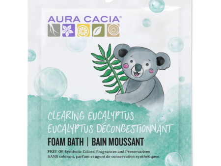 Aura Cacia - Kids Clear Foam Bath Eucalyptus, 71 g Cheap