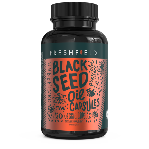 Freshfield - Black Seed Oil, 120 Vcap Hot on Sale