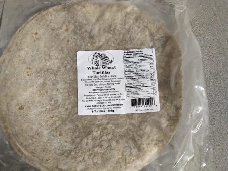 J&D Peters - Whole Wheat Tortillas - Large, 408 g Discount